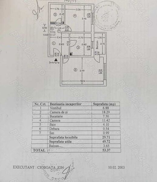 Militari, 2 camere 54mp,  zona Crangasi